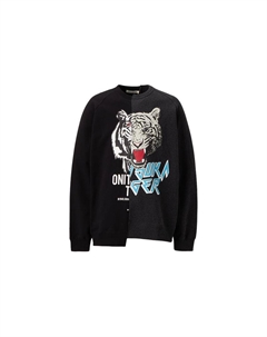 Свитшот Unisex Black/Gray Onitsuka tiger