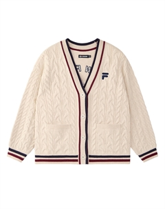 FOB Series вязаный свитер женский wheat cream Fila fusion