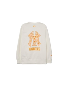 Свитшот New York Yankees унисекс экрю Mlb