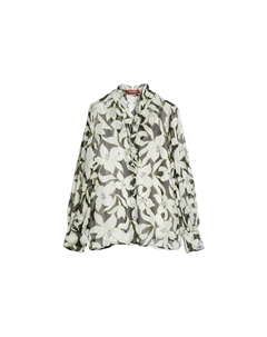 Женская зеленая рубашка Max mara studio