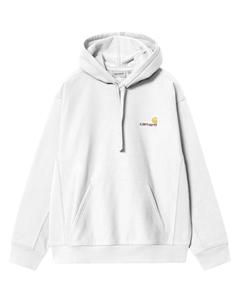 Худи american script, белый Carhartt wip