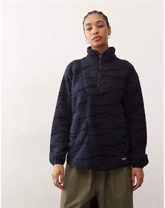 Флисовая кофта Frankie Borg с застежкой-молнией на половину длины, синего цвета Regatta