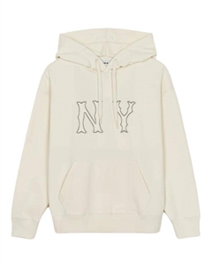 Базовый свитшот New York Yankees унисекс Dark Cream Mlb