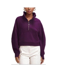 Свитшот серии Scuba для женщин, фиолетовый Lululemon