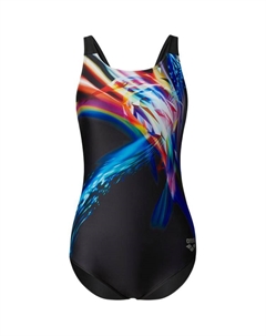 Купальник слитный One piece, черный Arena