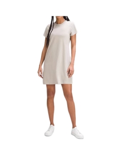 Женское платье с коротким рукавом, Raw Linen/Rwli Lululemon