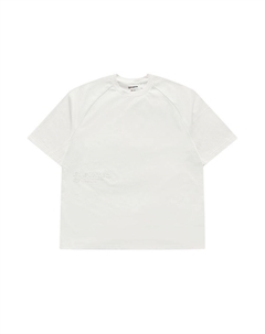 Футболка унисекс дымчато-белая Fila fusion