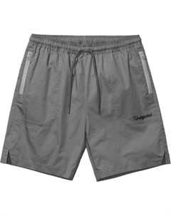 Шорты с кулиской и карманом на молнии, серый Undefeated