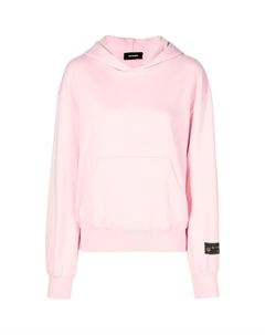 Худи с логотипом Cotton, розовый We11done
