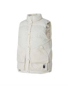 Женская белая пуховая жилетка Under armour