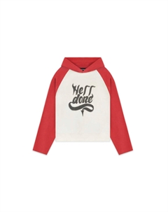 Свитшоты Unisex красный белый We11done