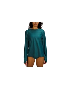 Футболка с рукавом реглан женская, зеленый Lululemon