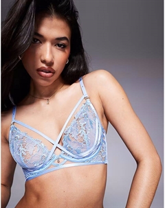 Бюстгальтер без вкладышей Untold Desire светло-голубого цвета Ann summers