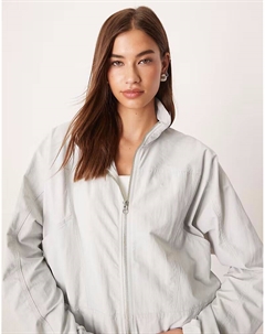 Плетеная куртка Trend Everything серебристого цвета Nike