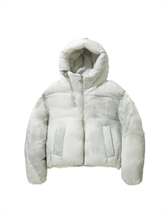 Пуховики Women's Stone Gray Denim Print, серый Li-ning