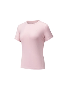 Обычная спортивная футболка Women's, нежно-розовый Anta