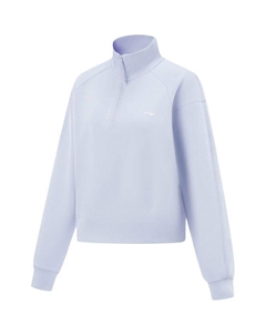 Свитшот женский светло-голубой Li-ning