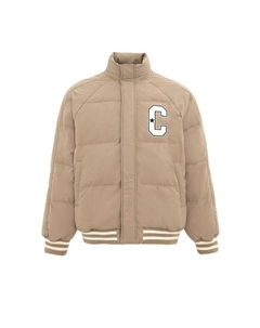 Пуховик унисекс цвета хаки Converse