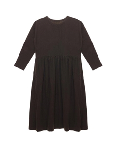 Платье миди с длинными рукавами Alexa, коричневый Uma wang