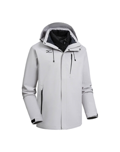 Универсальная горная ветровка для походов, серый Mizuno