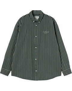 Рубашка unisex FW25 Palance Stripe, зеленый Carhartt wip