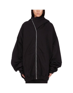 Худи на молнии, черный Rick owens drkshdw