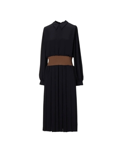 Женское платье с длинными рукавами, черный Onitsuka tiger