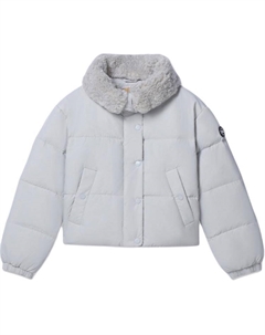 Пуховик женский, светло-серый Michael kors