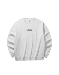 Свитшот унисекс вересково-серый Anta