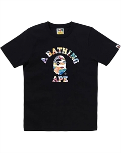 Футболка Regular Women's ART CAMO, черный A bathing ape®