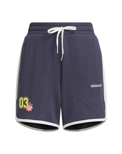Ретро шорты с принтом Camp, темно-синий Adidas originals