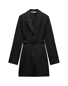 ZW Series платья с длинным рукавом женские gray, серый Zara