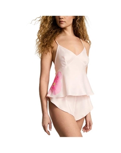 Женский пижамный комплект светло-розовый Victoria's secret