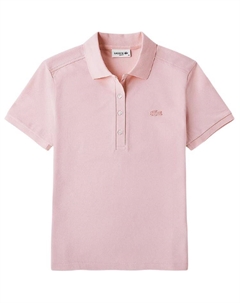 Поло с логотипом, светло-розовый Lacoste