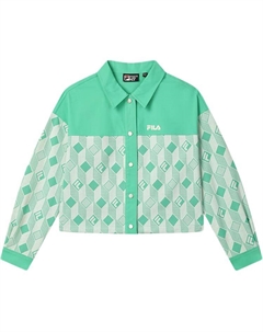 HERITAGE вязаный свитер женский Cicada Green GN Fila