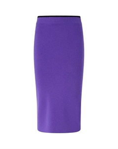 Шерстяная юбка-карандаш, фиолетовый Pinko
