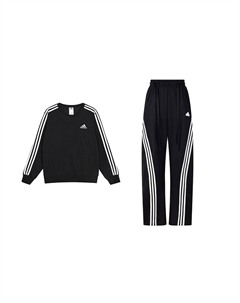 Повседневный костюм женский черный Adidas originals