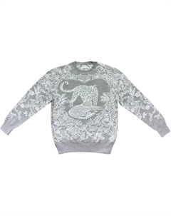 Кашемировый свитер Women's HERMES, серый Hermès