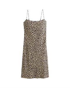 Леопардовый принт женское платье-комбинация Abercrombie & fitch