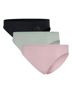 Женские плавки-бикини, удобные, эластичные, упаковка 3 шт. Bikini Active Ultimate Stretch Adidas