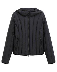 Пуховик осенне-зимний женский, черный Gap