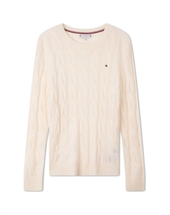 Женский свитер, Ecru Z00 Tommy hilfiger