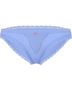 Женские трусы 1 упаковка, тисненые, blue Victoria's secret