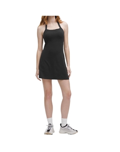 Женское платье AlignNulu Slip Dress черное Lululemon