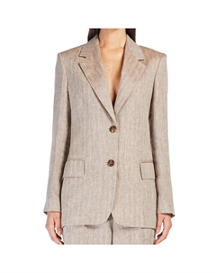 Женское коричневое пальто для делового костюма Max mara studio