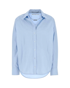 Женская рубашка светло-голубого цвета Alexander wang