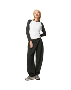 Вязаные спортивные штаны Women's, темно-зеленый Uniqlo