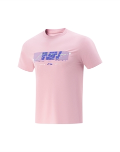 Футболка для настольного тенниса Unisex Sheer Pink Li-ning