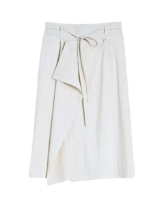 Юбка-миди трансформер, белый Lemaire