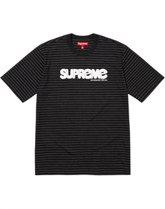 Футболка SS25 WEEK19 Bubble S/S Top Unisex, черный Supreme